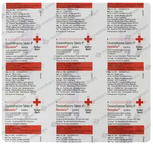 dexona 0.5mg tablet 10's